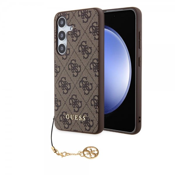 Guess Samsung Galaxy S24 Plus Cover 4G Charm Brun