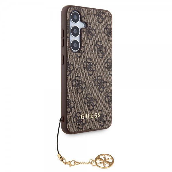 Guess Samsung Galaxy S24 Plus Cover 4G Charm Brun