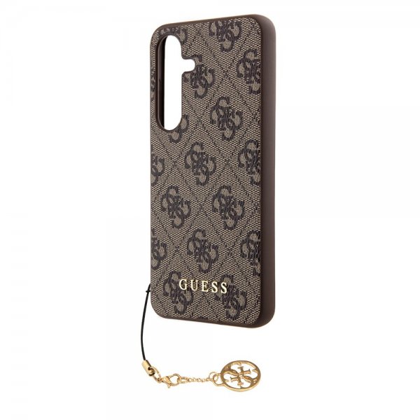 Guess Samsung Galaxy S24 Plus Cover 4G Charm Brun