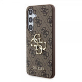 Guess Samsung Galaxy S24 Plus Cover 4G Metal Logo Brun
