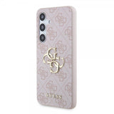 Guess Samsung Galaxy S24 Plus Cover 4G Metal Logo Rosa