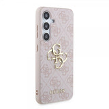 Guess Samsung Galaxy S24 Plus Cover 4G Metal Logo Rosa