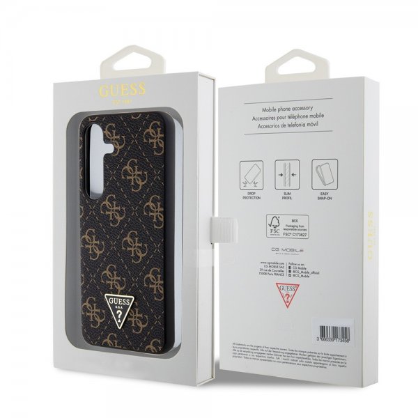 Guess Samsung Galaxy S24 Plus Cover 4G Print Grained Sort