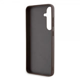 Guess Samsung Galaxy S24 Plus Cover 4G Print Grained Hvid