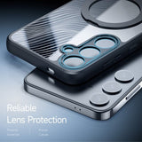Dux Ducis Samsung Galaxy S24 Plus Cover Aimo Series MagSafe Kickstand Sort
