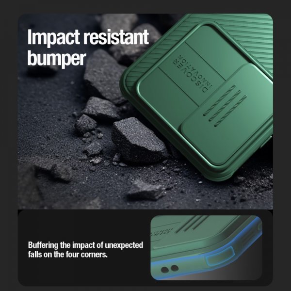 Nillkin Samsung Galaxy S24 Plus Cover CamShield Pro Blå