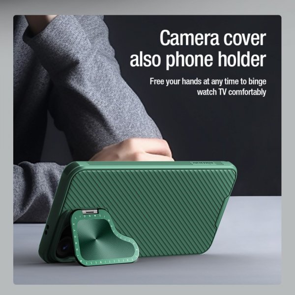 Nillkin Samsung Galaxy S24 Plus Cover CamShield Prop Grøn