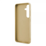 Guess Samsung Galaxy S24 Plus Cover Fixed Glitter Guld