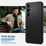 Spigen Samsung Galaxy S24 Plus Cover Liquid Air Mat Sort