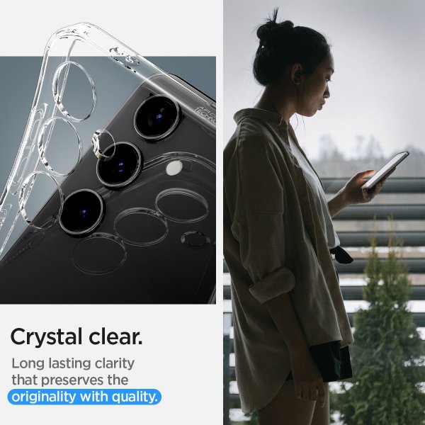 Spigen Samsung Galaxy S24 Plus Cover Liquid Crystal Crystal Clear