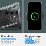 Spigen Samsung Galaxy S24 Plus Cover Liquid Crystal Glitter Crystal Quartz