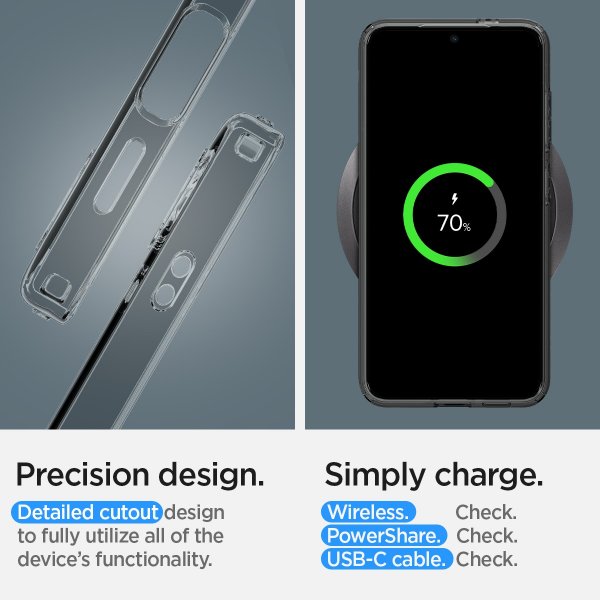 Spigen Samsung Galaxy S24 Plus Cover Liquid Crystal Space Crystal