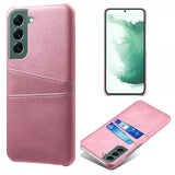 Samsung Galaxy S24 Plus Cover med to Kortlommer Rosaguld