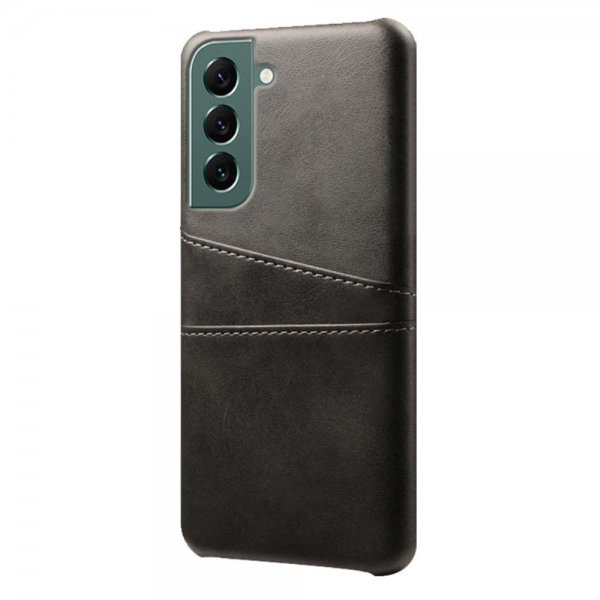 Samsung Galaxy S24 Plus Cover med to Kortlommer Sort