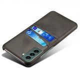 Samsung Galaxy S24 Plus Cover med to Kortlommer Sort
