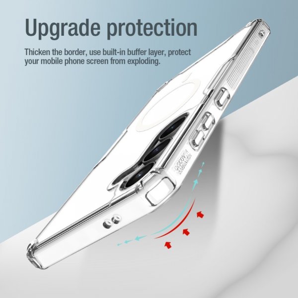 Nillkin Samsung Galaxy S24 Plus Cover Nature Pro Series MagSafe Transparent