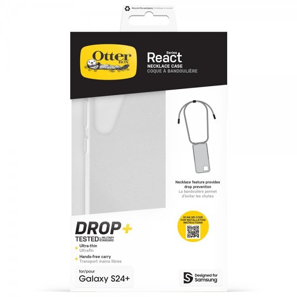 Otterbox Samsung Galaxy S24 Plus Cover React Necklace Stardust