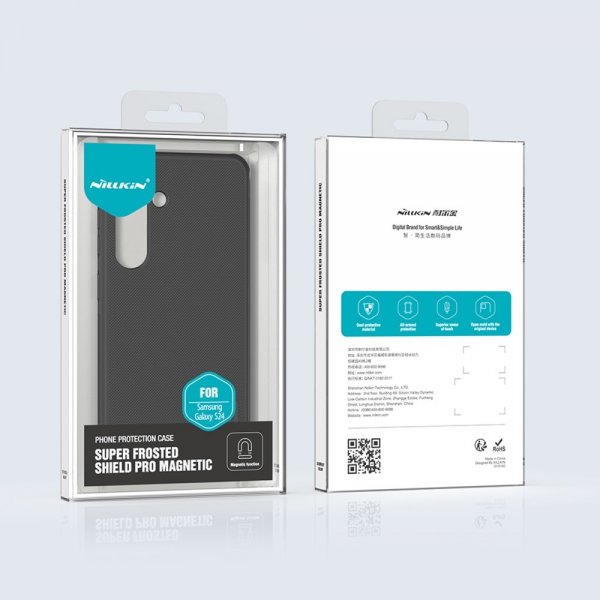 Nillkin Samsung Galaxy S24 Plus Cover Super Frosted Shield Pro MagSafe Sort