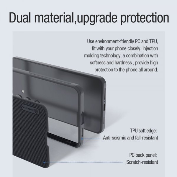 Nillkin Samsung Galaxy S24 Plus Cover Super Frosted Shield Pro MagSafe Sort