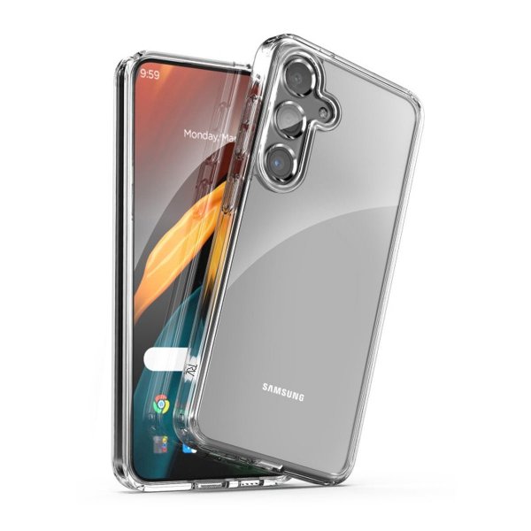 Rvelon Samsung Galaxy S24 Plus Cover Stødsikkert Transparent