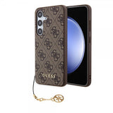 Guess Samsung Galaxy S24 Cover 4G Charm Brun