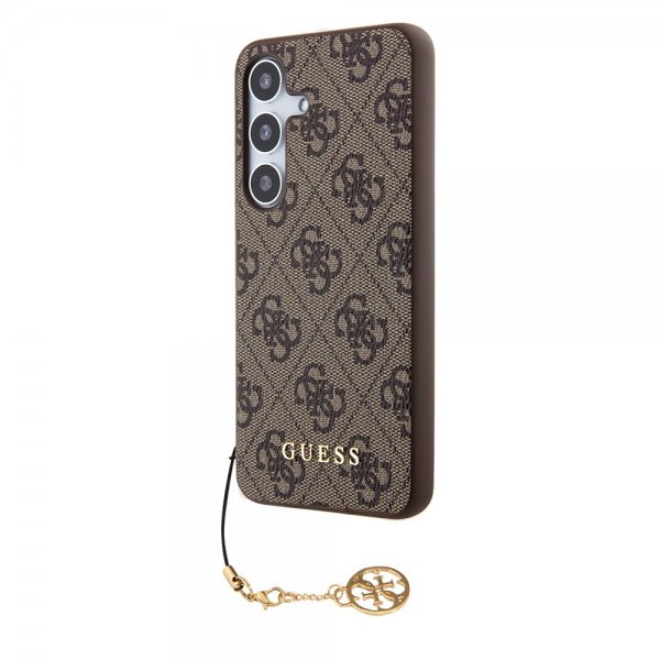 Guess Samsung Galaxy S24 Cover 4G Charm Brun