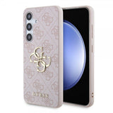 Guess Samsung Galaxy S24 Cover 4G Metal Logo Pink