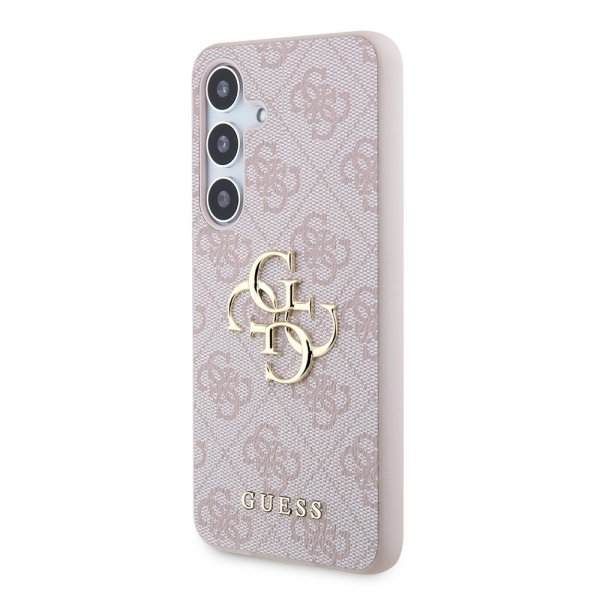 Guess Samsung Galaxy S24 Cover 4G Metal Logo Pink