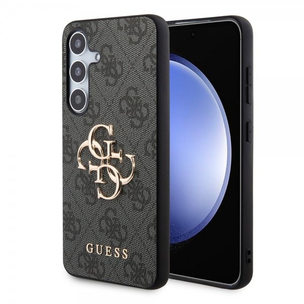 Guess Samsung Galaxy S24 Cover 4G Metal Logo Sort