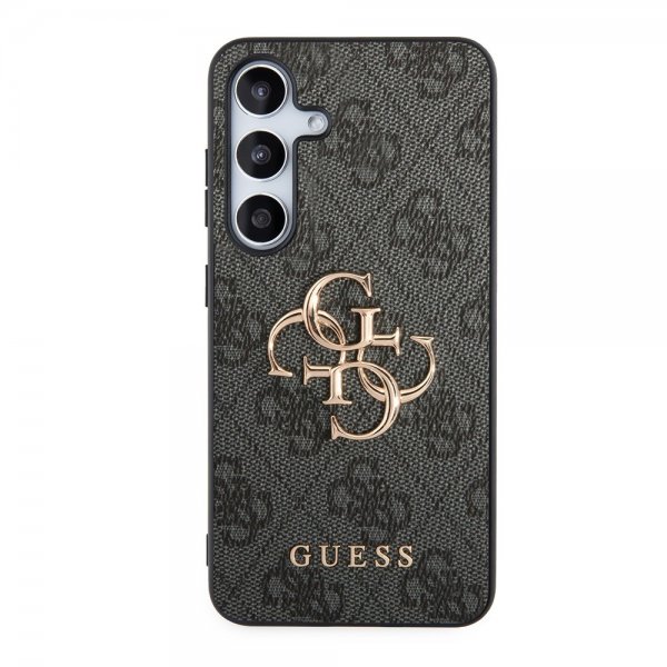 Guess Samsung Galaxy S24 Cover 4G Metal Logo Sort