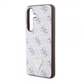 Guess Samsung Galaxy S24 Cover 4G Print Grained Hvid