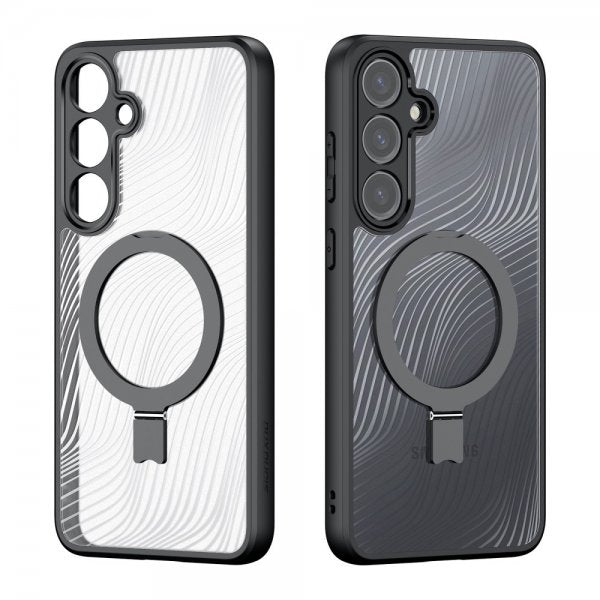 Dux Ducis Samsung Galaxy S24 Cover Aimo Series MagSafe Kickstand Sort