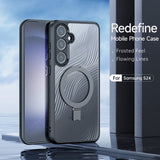 Dux Ducis Samsung Galaxy S24 Cover Aimo Series MagSafe Kickstand Sort