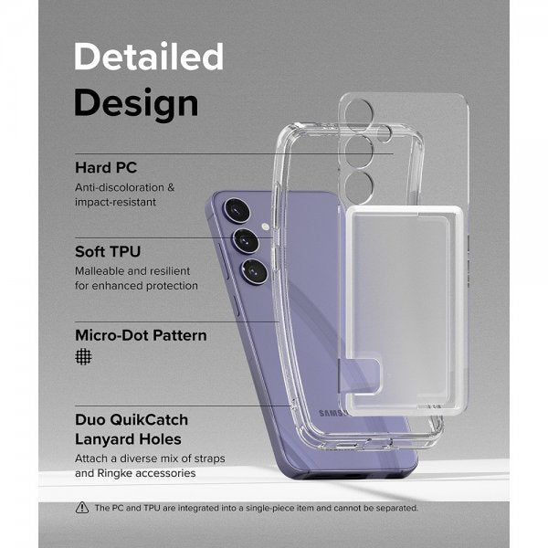 Ringke Samsung Galaxy S24 Cover Fusion Card Clear