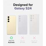 Ringke Samsung Galaxy S24 Cover Fusion Mat Klar