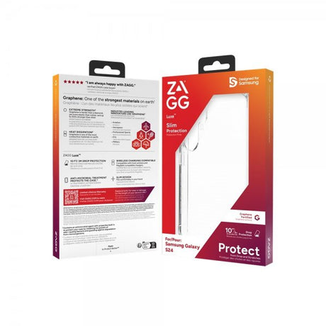 ZAGG Samsung Galaxy S24 Cover Luxe Transparent