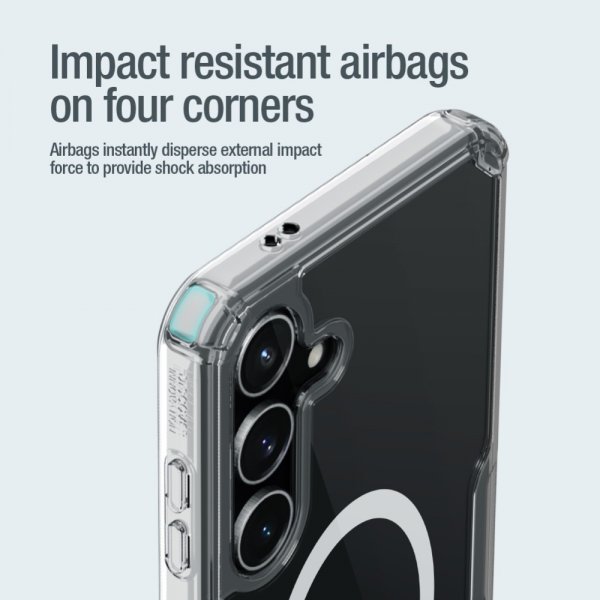 Nillkin Samsung Galaxy S24 Cover Nature Pro Series MagSafe Transparent