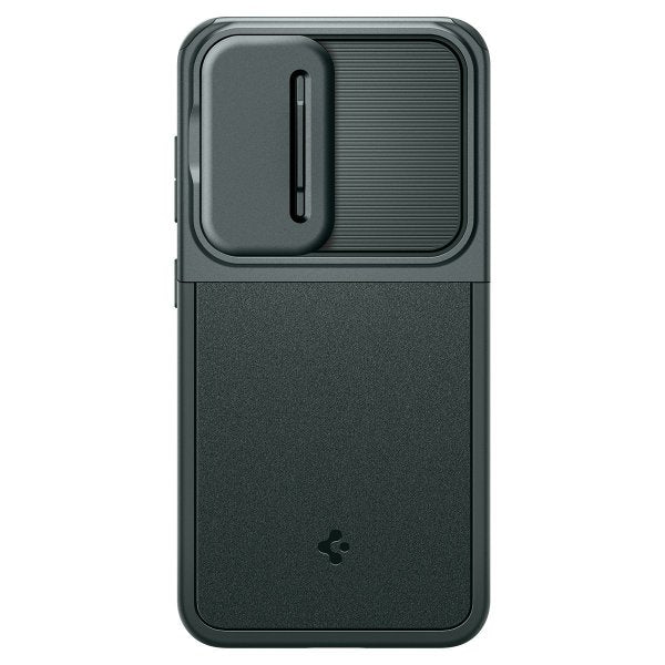 Spigen Samsung Galaxy S24 Cover Optik Armor Abyss Green