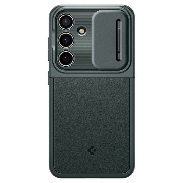 Spigen Samsung Galaxy S24 Cover Optik Armor Abyss Green
