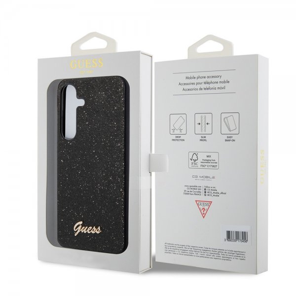 Guess Samsung Galaxy S24 Skal Square Mirror Sort