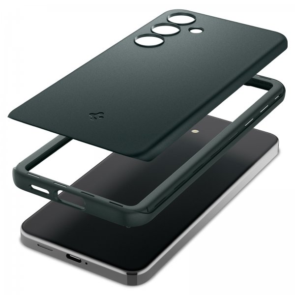 Spigen Samsung Galaxy S24 Cover Thin Fit Abyss Green