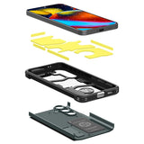 Spigen Samsung Galaxy S24 Cover Tough Armor Abyss Green