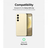 Ringke Samsung Galaxy S24 Skærmbeskyttelse Easy Slide 2-pak