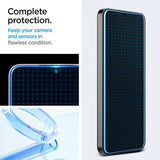 Spigen Samsung Galaxy S24/Galaxy S25 Skærmbeskyttelse GLAS.tR EZ Fit 2-pak