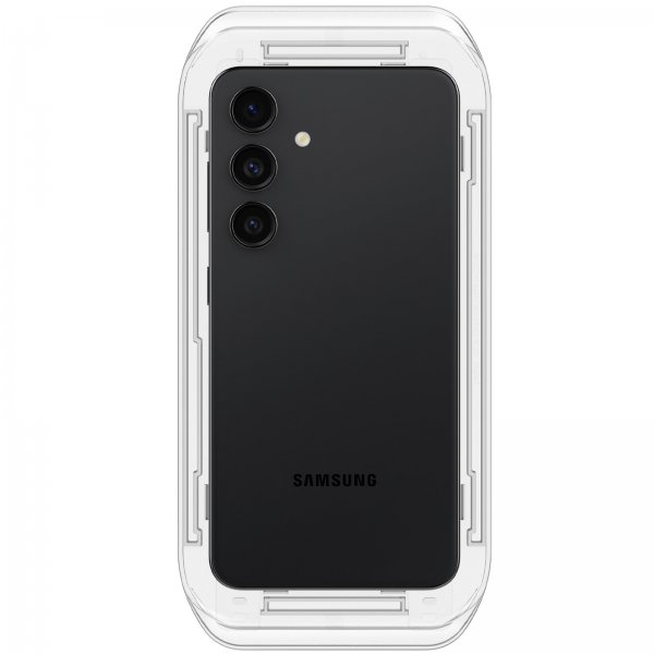 Spigen Samsung Galaxy S24/Galaxy S25 Skærmbeskyttelse GLAS.tR EZ Fit 2-pak