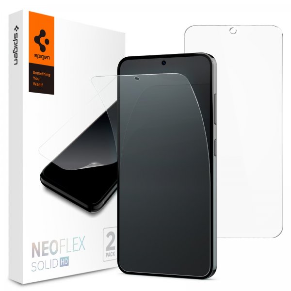 Spigen Samsung Galaxy S24 Skærmbeskytter Neo Flex Solid 2-pak