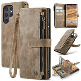 CaseMe Samsung Galaxy S24 Ultra Cover C30-serien Brun
