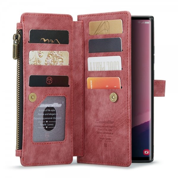 CaseMe Samsung Galaxy S24 Ultra Cover C30 Series Rød