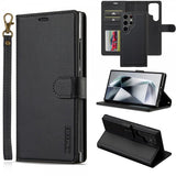 Lc.Imeeke Samsung Galaxy S24 Ultra Etui med Aftageligt Cover L2 Series MagSafe Sort
