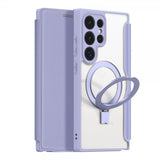 Dux Ducis Samsung Galaxy S24 Ultra Cover Skin X Pro Series Kickstand MagSafe Lilla